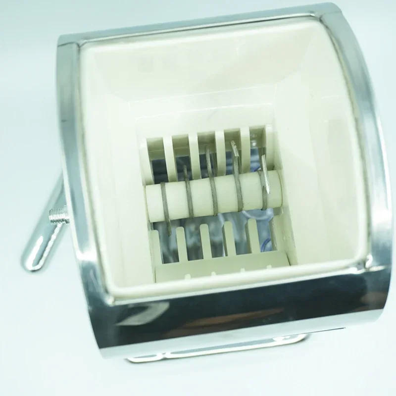 Description Picture 5 of itemStainless Steel Ice Crusher Mini Ice shavers Chopper Manual Snow Cone Smoothie Maker Ice Block Breaking Machine slush machine