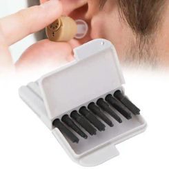 8Pcs/Box 1.2mm Hearing Assistance Filter Waterproof Dustproof Prevent Earwax Filter Replacement for /Resound Hearing Aids