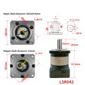 Small Precision Planetary Reducer 40 Servo Motor Reducer Reducer LSR042-L2 (Speed Ratio 16:1-50:1)