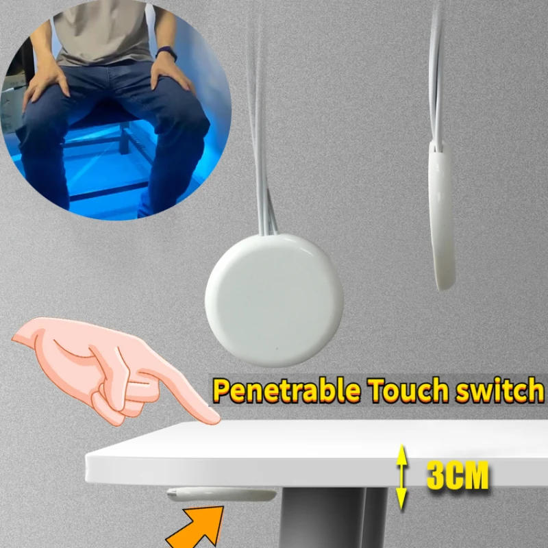Description Picture 2 of itemDimmable 3.7~24V 4A Wooden Touch Sensor Switch Penetrable Switch Sensor LED Dimmer Control Switch for Smart Home customized