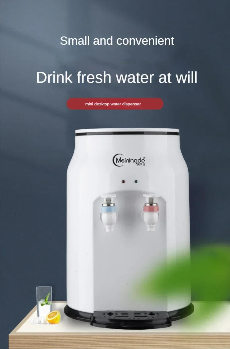 Description Picture 2 of itemWater Dispenser Desktop Small Household Refrigeration Heating Mini Dormitory Student Desktop Office Vertical Ice-Hot