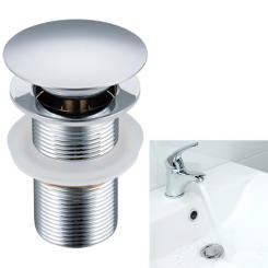 Bathroom Sink Plug Drainer Anti-Leakage Pop Up Basin Sink Drain Stopper Bathroom Basin Waste Stopper Wash Basin Faucet Accessory