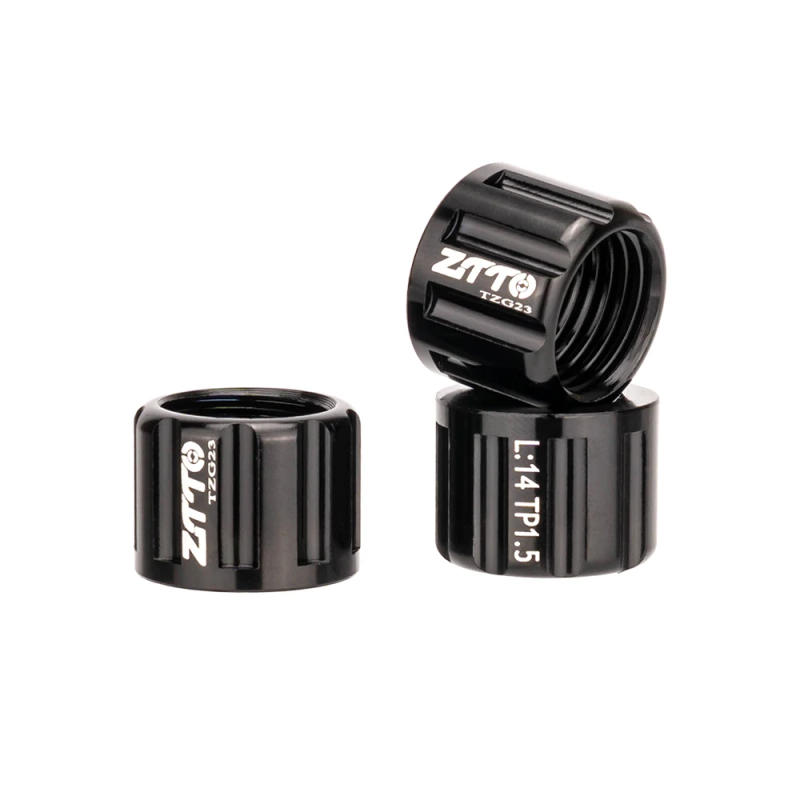 Description Picture 6 of itemZTTO MTB Road Bike Thru Axle Nut M12 M15 Thread Axle Nuts Bike Hub Tube Shaft Skewer Cap for P1.0 1.5 1.75mm