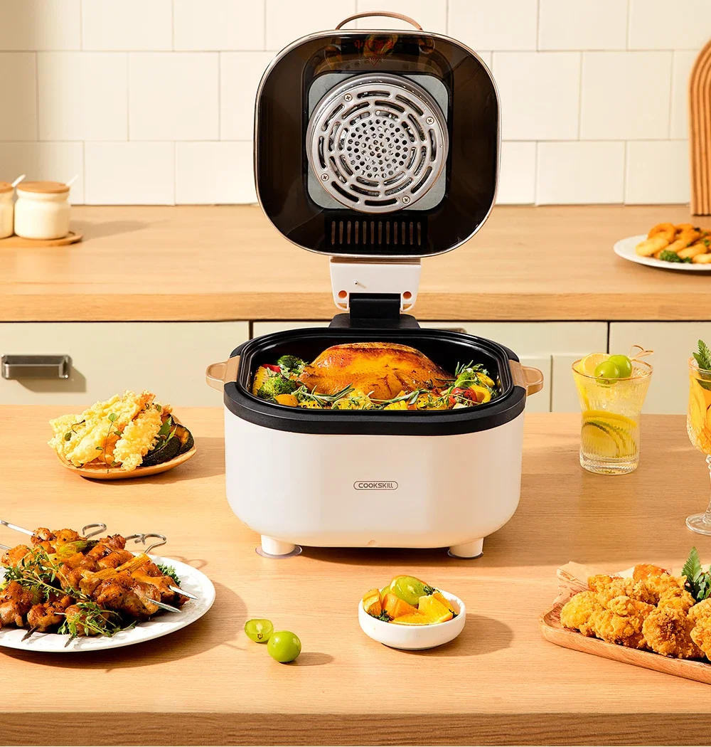 Description Picture 2 of itemKitchen Technology Air Fryer - Home integrated fryer. Light fat, low oil frying. Multifunction electric oven for healthy cooking
