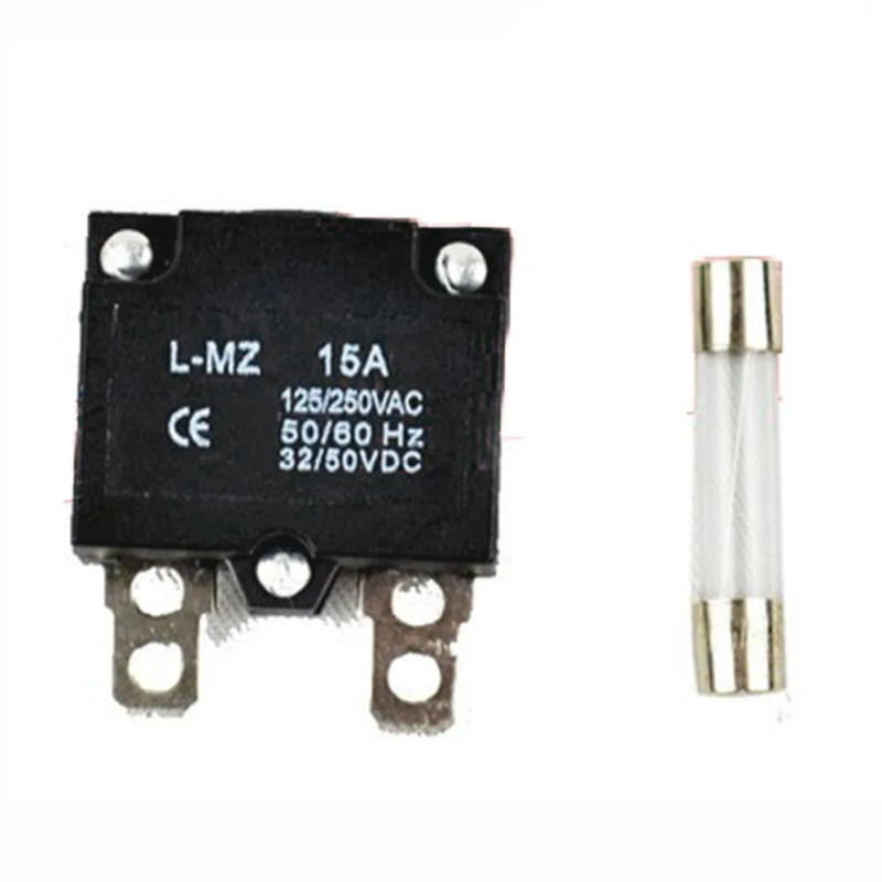 Description Picture 2 of itemAutomatic Reset Relay Fuse Therma Switch Circuit Breaker Current Overload Protector Kids Electric Car Accessories 5-30A