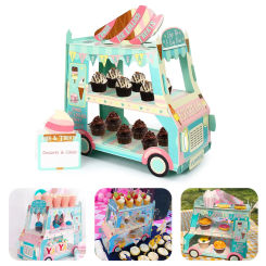 Floral Tea Party Cupcake Stand Teapot Birthday Party Dessert Tower Flower Tea Party Cupcake Stand Holder Tea Party Decorations