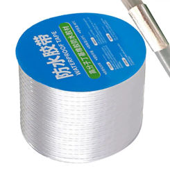 Waterproof Duct Tape Butyl Rubber Tape Strong Bond Heat Shield Self-Adhesive Roof Sealant Aluminum Foil Film Sealing Tape For RV