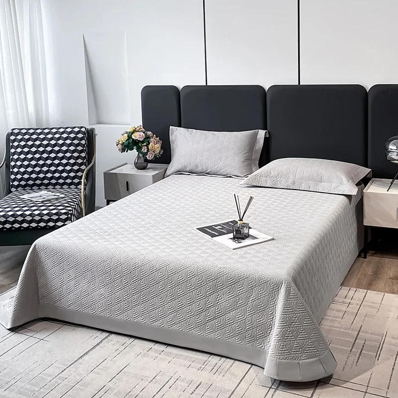 Description Picture 3 of itemCotton Bedspread on the bed cover full set bedspreads for double bed sheets set Mattress topper stitch blanket mattress covers