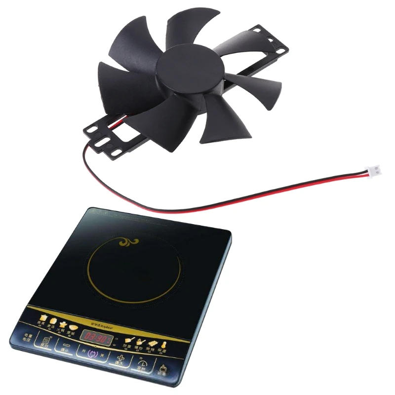 Description Picture 3 of item18V Plastic Brushless Fan Cooling Fan For Induction Cooker Repair Accessories