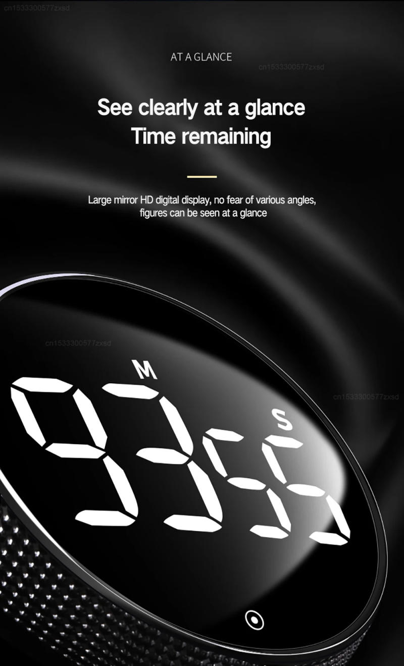 Description Picture 6 of itemXiaomi Kitchen Timer Chronometer Timer Cooking Stopwatch Electronic Digital Timer Study Remind Alarm Clocks LED Kitchen Timers