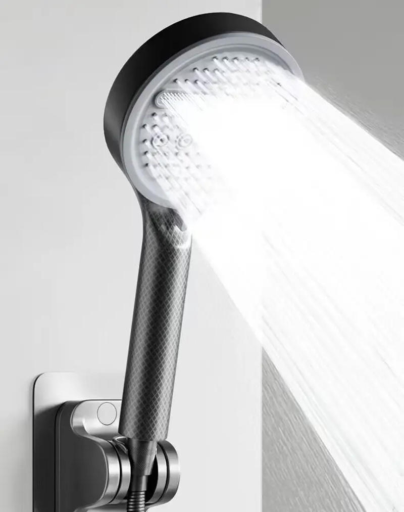 Description Picture 4 of itemUpgraded 5 Modes High Pressure Shower Head 12CM Big Panel Large Flow Shower Waterfall Handheld Shower Faucet Bathroom Accessorie