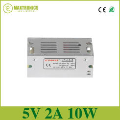 Best Quality Lighting Transformer 5V 2A 10W Switching Power Supply Driver for LED Strip AC 110-240V Input to DC 5V