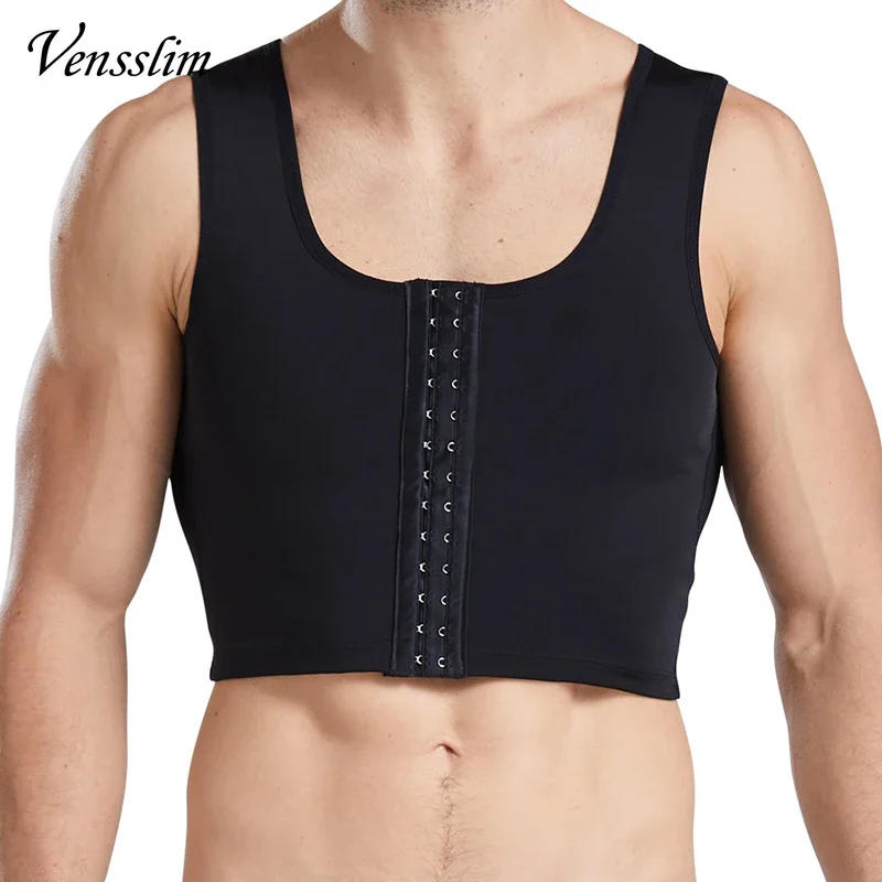 Description Picture 6 of itemVensslim Men Chest Vest Sweat Chest Bandage Tight-fitting Underwear Body Shaper Corset Support Chest Compression Correct Posture