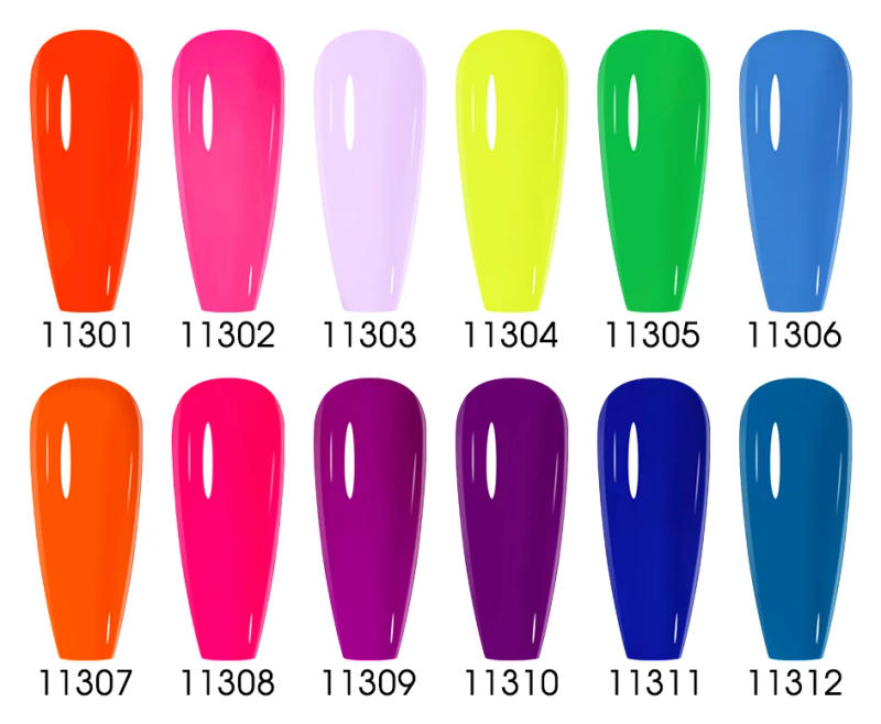 Description Picture 3 of itemNAILCO 15ml Black Series Nail Gel Polish 333 Colors Blue UV&LED Gel Varnish Nude Red Soak Off Semi Permanent UV Nail Gel Varnish