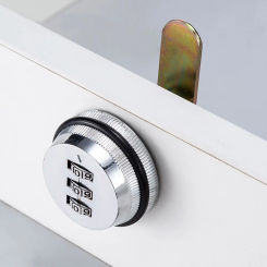 Mini 20mm Smart Cam Code Lock 3 Digit Combination Password Box Lock Zinc Alloy for Mailbox Cabinet Door Security Hardware