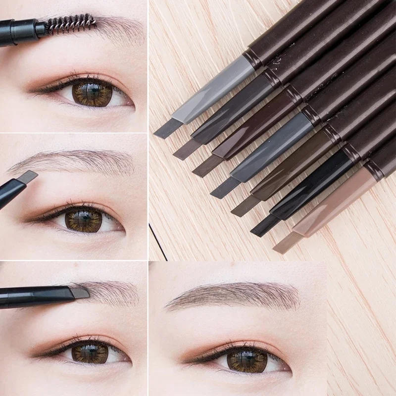 Description Picture 2 of itemNew Eye Brow Tint Cosmetics Natural Long Lasting Paint Eyebrow Waterproof Black Brown Eyebrow Pencil Makeup Cosmetics