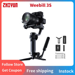 ZHIYUN Weebill 3S Camera Stabilizer 3-Axis Handheld Gimbal PD Fast Charge Quick Release for Sony Canon DSLR Cameras