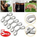 5Pcs Metal Double Ended Spring Clip Hook Quick Link Carabiner Swivel Eye Bolt Snap Diving Buckle Accessories Diving Equipment