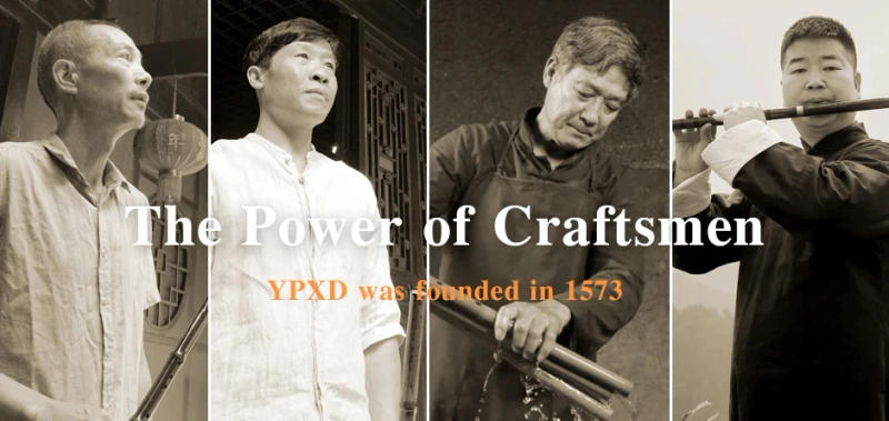 Description Picture 4 of itemYPXD Professional Dizi Flute Purple Bamboo Flute Chinese Musical Instrument Key G F E D C A