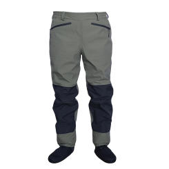 3 Layer Breathable Waterproof Fly Fishing Waist Waders Stockingfoot High Pant Wader Durable Duck Hunting Wading Pants