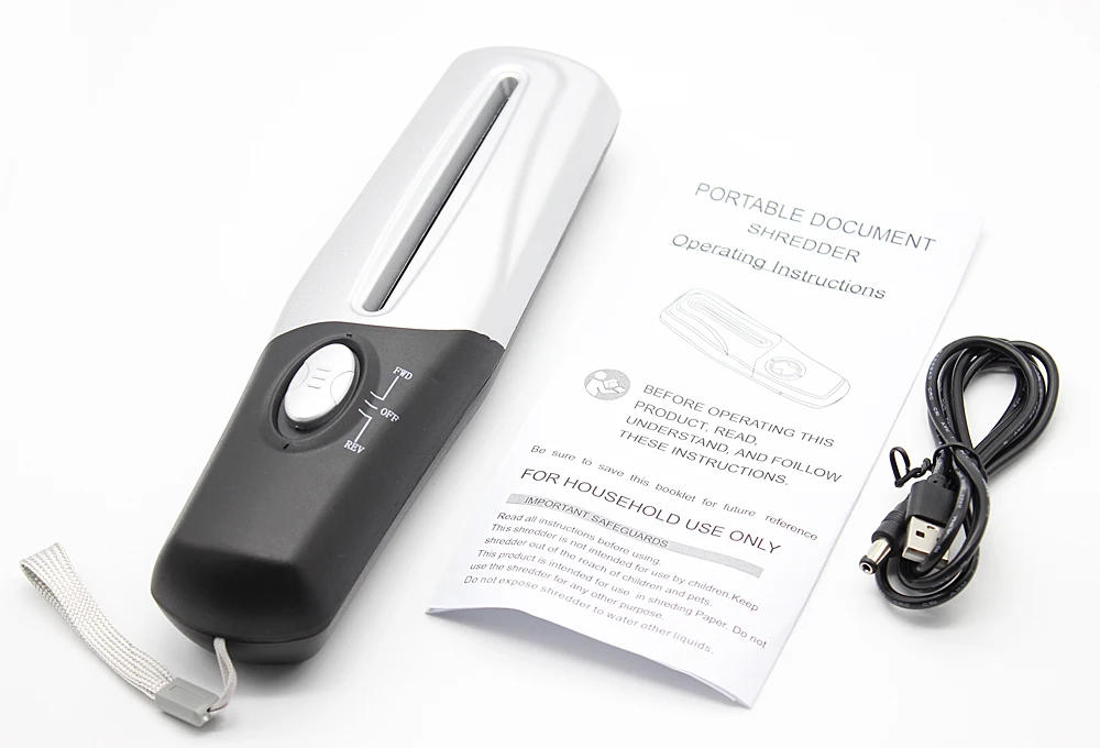 Description Picture 2 of itemMini Handheld Electric USB Paper A4 A6 Paper Cutter Office Shredder