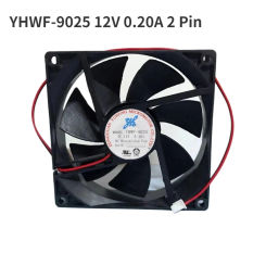 1PC Brushless Refrigerator Cooling Fan 2-wire Water Dispenser Cooling Fan YHWF-9025 12V 0.20A 2 Pin