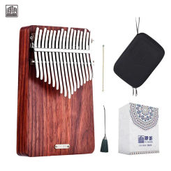 LINGTING-Portable Kalimba Thumb Piano, Professional Chromatic Kalimbas, Beginner Keyboard Instrument with Accessories, Nice Gift