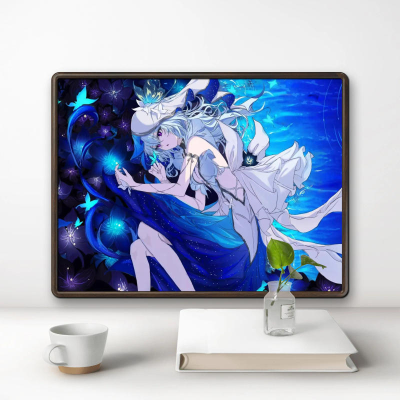 Description Picture 4 of itemWuthering Waves Cute Verina Rover ShouAnRen Diamond Painting Art Anime Game Yinlin Baizhi Photo Mosaic Cross Stitch Room Decor