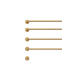 Brushed Gold-4 Rods