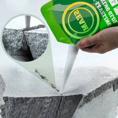 500g Slab Concrete Crack Waterproof Repair Sealant Cement Crack Repair Sealant Glue Roof Wall Floor Leak Filling Sealing Materia