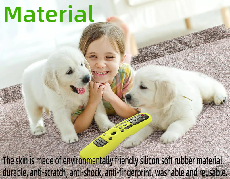 Description Picture 3 of itemSilicone Cases For LG Smart TV Shockproof Magic Remote Controller Sleeve for LG MR22GA MR21GA MR23GA Protective Covers