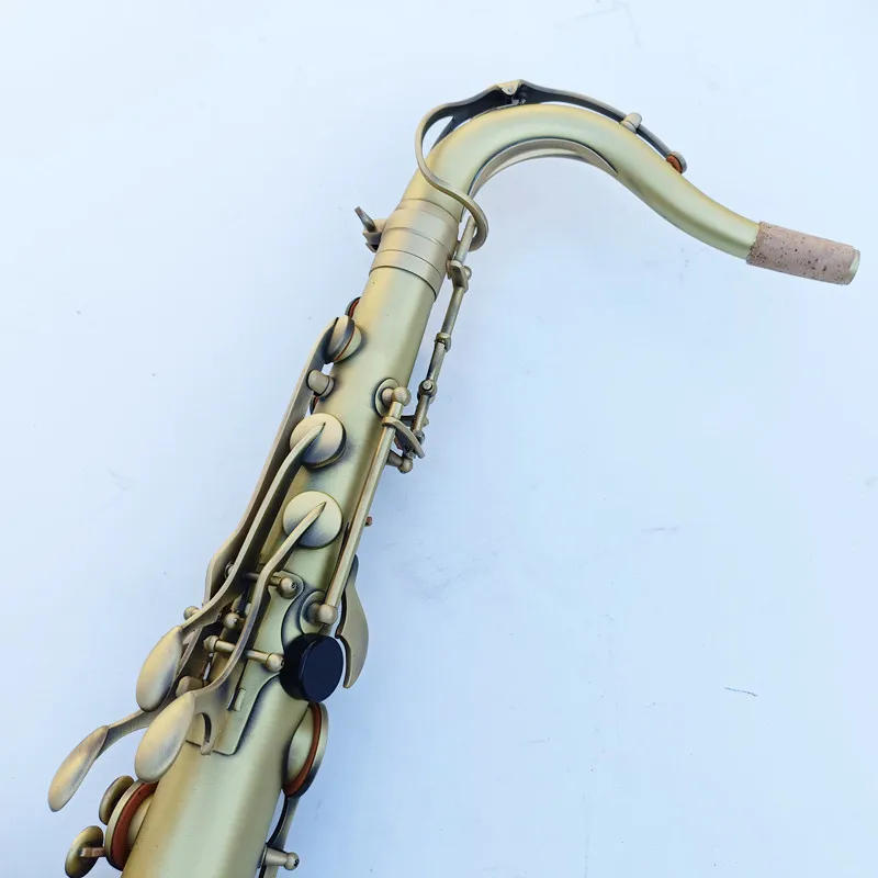 Description Picture 6 of itemJupiter JTS500Q Tenor Saxophone Reference Antique Copper B Flat Woodwind Instrument With Case Mouthpiece Reeds Neck