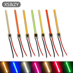 LED COB Meteor Shower Flowing Water Lamp DC3V 117mm LED Filament Diode Incandescent Light Accessories Christmas Decor Light DIY