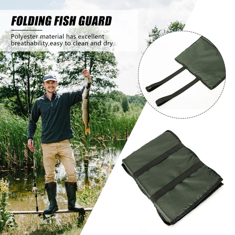 Description Picture 5 of item3 Layers Carp Landing Mat Multipurpose Fish Protection Sponge Pad Yellow Bait Needle Comfortable Breathable for Outdoor Supplies