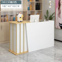 Display Cabinet Reception Desks Tall Bar Counter Beauty Salon Reception Desk Office Cashier Toonbank Winkel Commercial Furniture