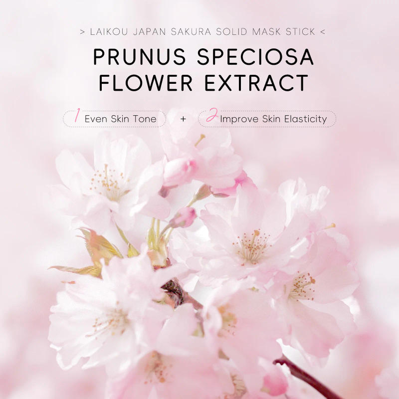 Description Picture 6 of itemLAlKOU Sakura Solid Mud Face Mask Stick Reduces Blackhead Pores Oil Control Moisturizing Deep Cleanser Facial Face Mask 45g