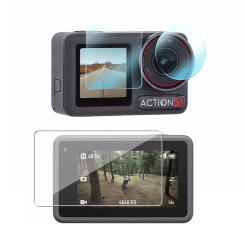 3pcs/6pcs Tempered Glass Films Lens Screen Protection Films High Protector for DJI Osmo Action 5 Pro Camera Accessories