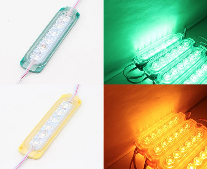 Description Picture 5 of itemUltra-thin LED Warning Light 6 LED Grille Signal Lights Truck Stop Lamp Trailer Indicator Advertising light Guide Plate 24V