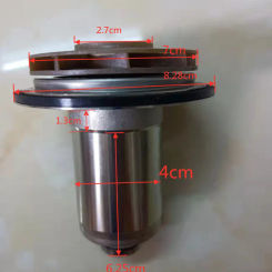 ERCO DWP15-60-A gas boiler water circulation pump motor rotor for KoreastarBravo and NEVA LUX.