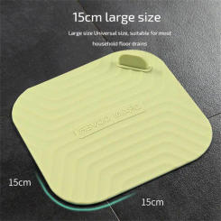 Sewer Smell Removal Sealing Silicone Cover Floor Drain Deodorant Pad Floor Sink Drain Covers for Kitchen Bathroom