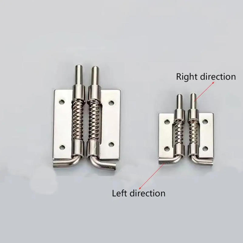 Description Picture 4 of itemStainless Steel Spring Loaded Door Lock Bolts Catch Lock Anti-theft Sliding Bolts Lock Padlock Clasp Cabinet Latches