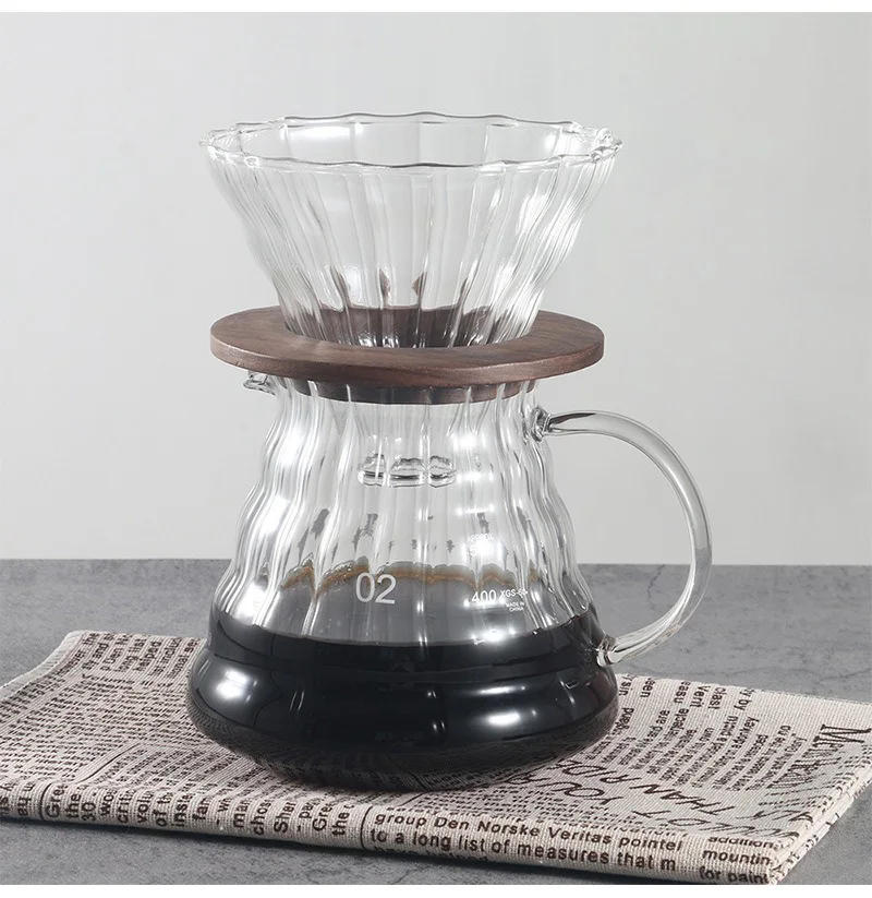 Description Picture 5 of itemCoffee Filter Stand Pour Over Filter Stand Cone Coffee Dripper Holder Rack Durable Wooden for Origami Coffee filter cup holder