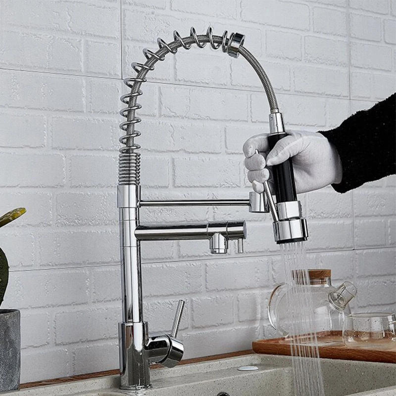 Description Picture 3 of itemUniversal G1/2 Kitchen Faucet Sprayer Head Water Stop Key Pull Out Spray Shower Nozzle Sink Tap Mixer Replacement Accessory