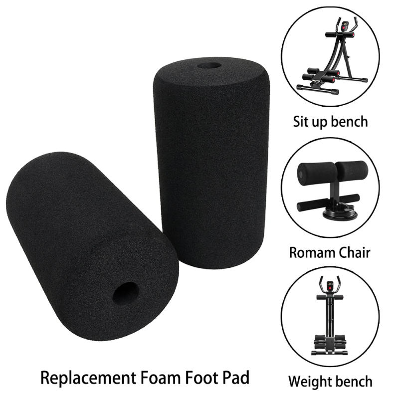 Description Picture 3 of itemFoot Foam Pads Rollers Replacements For Leg Extension For Weight Benchs Home Bench And Gym Workout Machines Parts