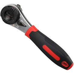 Adjustable Wrench Heat Treated Ratchet Wrench for 6-22mm Universal Adjustable Socket Wrench Ratcheting Wrench Set