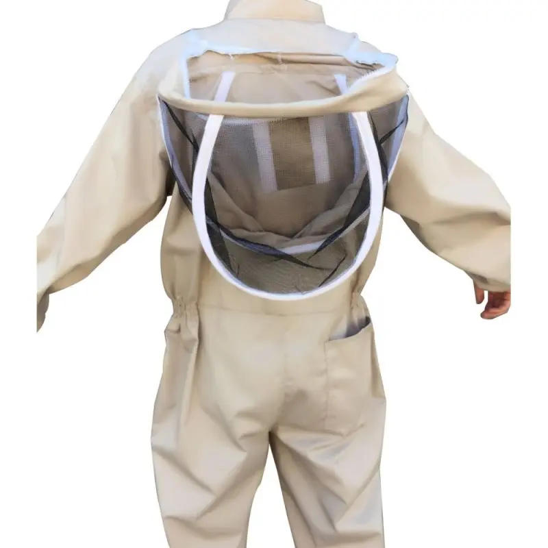 Description Picture 4 of item1Set Professional Ventilated Full Body Beekeeping Bee Keeping Suit With Gloves