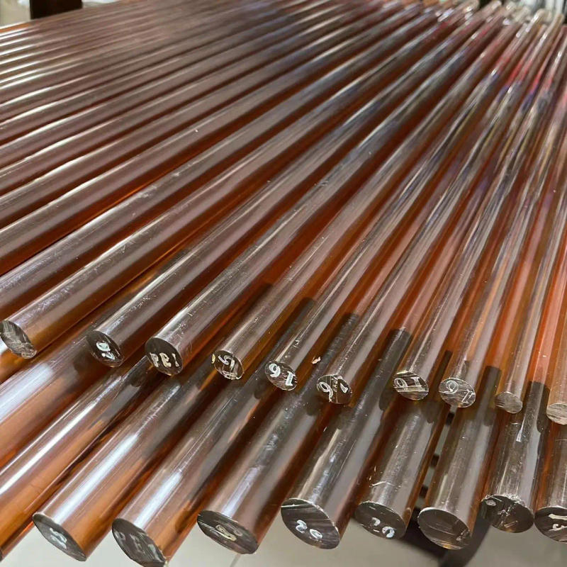 Description Picture 4 of itemCustomize PEI (polyetherimide)Rods,Amber PEI Stick for Medical,Engineering,Airplane And Car Temperature Sensors Parts 4.8-38mm