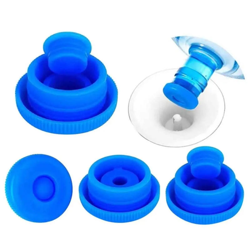 Description Picture 2 of itemWater Bottle Replacement Lid 3 and 5 Gallon Water Jugs Lid Stopper Silicone Top Cover Drinking Bucket Anti Splash Accessories