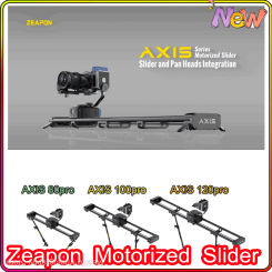 Zeapon AXIS 80 Pro 100 Pro 120 Pro Pan Heads Multi-axis Motorized Slider Carbon Fiber Camera Slide LCD Screen Photography