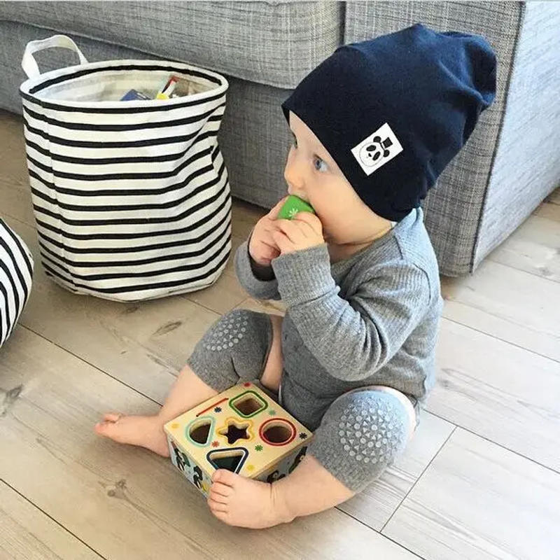 Description Picture 6 of item5Pairs Baby Knee Pads Toddler Crawling Anti-Slip Solid Infant Boys Girls Elbow Cushion Pad Safety Protector Toddler Leg Warmer